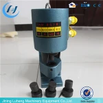 Manual Metal Plate Hole Punching Machine , Portable metal plate hole press tools Skype : luhengMISS