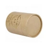 Manufactory Wholesale food grade recycled kraft paper tube for tea packaging tube