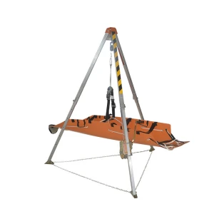 Manufacture Confined Space Wire Rope Safety Tripod Rescue With Hand Winch