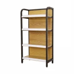 Manufacturer Supermarket Equipment Gondola Supermarket Shelves Single Side Supermarket Shelf With Bracket