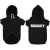 Import Manufacturer wholesale OEM black logo custom blank designer pet accessories dog hoodie from China