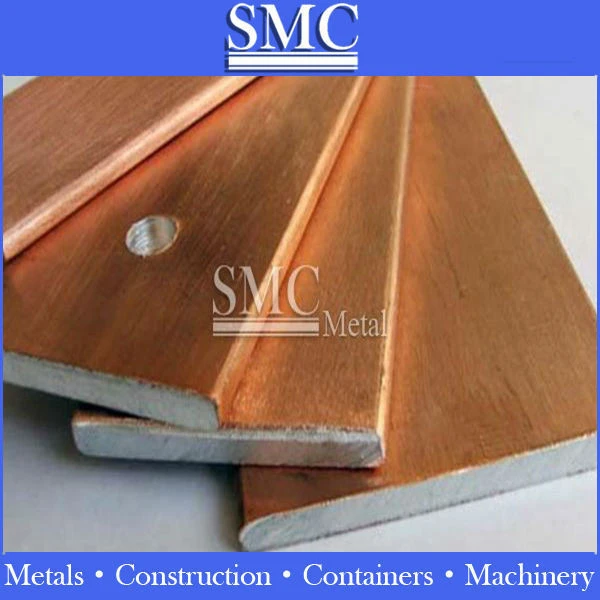 manufacturing method of bimetallic strip aluminium busbar on copper busbar
