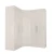 Import MDF modern glass cheap cloth white 4 door storage wood corner wardrobe cabinet from China