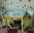 Import MDF wooden study table and chairs child furniture from China
