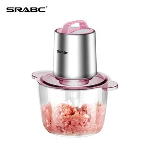 Meat grinder household electric stainless steel small minced meat mixer multi-function twisted meat machine