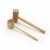 Meat Tenderizer Mallet - Chicken Pounder for Tenderizing Steak Beef - Wooden Handle Mallet Hammer - Easy Use  Kitchen Tool