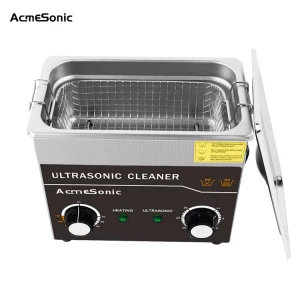 mechanical knob ultrasound cleaning machine with timer & heater 3L ultrasonic cleaner jewellery