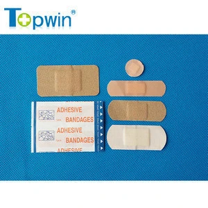 Medical Fabric/Plastic/Non-woven Waterproof Band Aid with ISO CE certificates