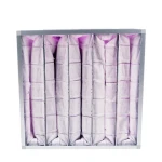 Medium efficiency bag filter air conditioning fan cabinet dust removal air filter