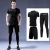 Import Mens sports suit, new casual mens fitness suit, quick-drying running training sports fitness pants suit from China