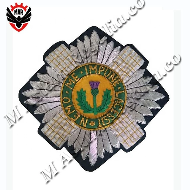 Merchant Navy British Military cut out Blazer Hand Embroidery Badge
