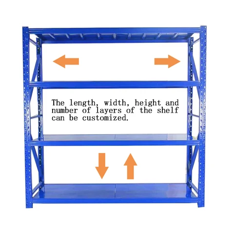 Buy Metal 5 Layer Boltless Rack White Steel Home Organizer Adjustable ...