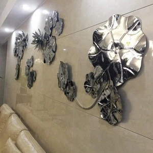 Metal Wall art decoration for Interior design of luxury hotels and resort properties
