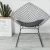 Import Metal Wire chair with seat cushion Dinning Chair from China