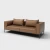 MIGE Office home furniture livingroom 7 seater modern leather sofa set