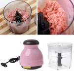Mini Electric Meat Grinder Food Processor Vegetable Fruit Blender Chopper