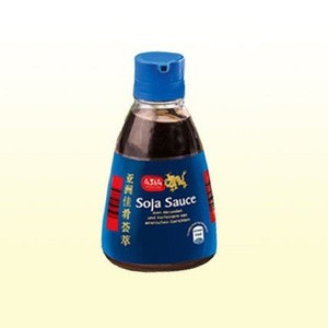 mini glass bottle 250ml soy sauce for Germany