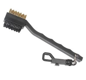 Mini Golf Club Ball Cleaning Brush Iron Club Brush with Copper Wire Bristles