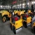 Import Mini manned road roller 1t double drum road roller from China