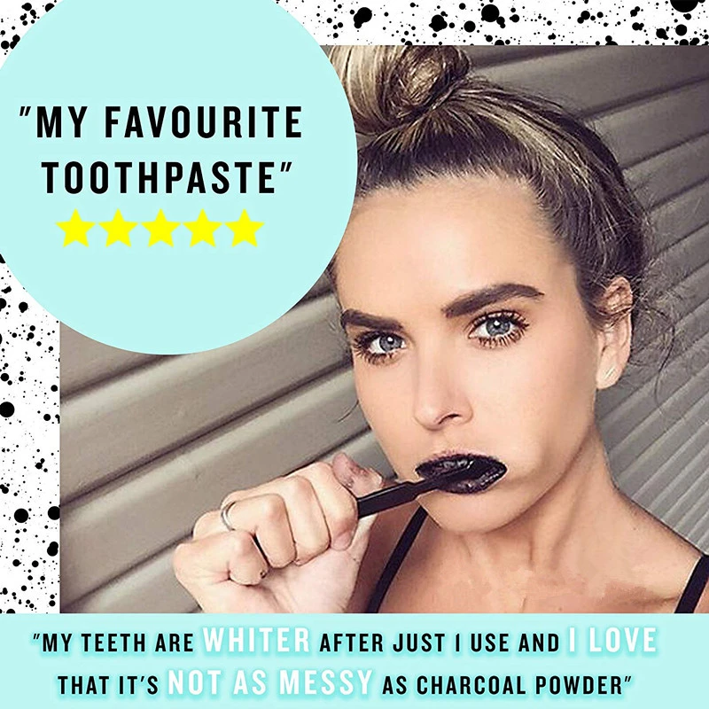 Mint Activated Charcoal Advanced Teeth Whitening Toothpaste