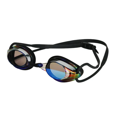 Mirror Coated Racing Swimming Goggles Wide Vision Anti Fog and Waterproof Swimming goggles