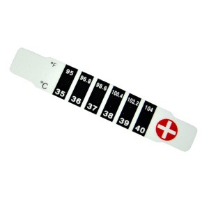 MM-TC009 Various Design Plastic Forehead Feverscan Strip Thermometer