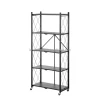 Mobile foldable space saving bookshelf bathroom shelves space saving multifunctional storage rack