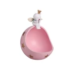 Modern Creative Bear Angel Statue Resin Animal Sculpture Storage Box Crafts Living Room Home Decoration Accessories