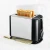 Import Modern Kitchen Fully Automatic Mini Household Stainless Steel Timing Timer 2 Slices Heating Bake Toaster 220V from China
