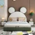 Import Modern simple solid wood bed bedroom furniture childrens bed with storage function from China