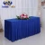 Import Modern Square Ruffled Gathered Table Skirts from China