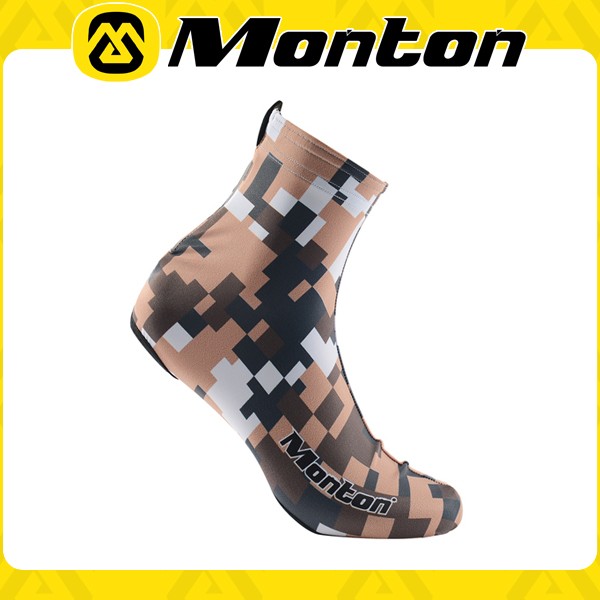 Monton New fashion yellow-brown 2015 biking/sports/cycling shoes cover excellent quality with thermal