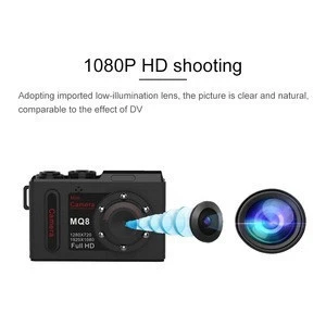 MQ8 FHD 1080P Mini DV Pocket Digital Video Recorder Camera Camcorder, Support IR Night Vision