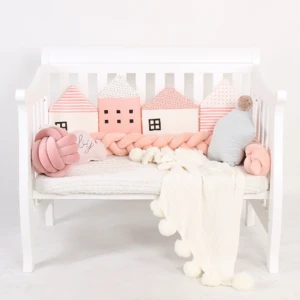 Multifunction Baby Crib Bed Convertible Crib  Protector Baby White Crib Baby  Kids bed