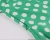 Import MXN-1207 Womens Shirt Collar Wrap Green Polka Dots Bow Waist Tie Vintage Dress from China