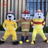 N77 Animal Costume Fire Dog Mascot Costumes For Adult