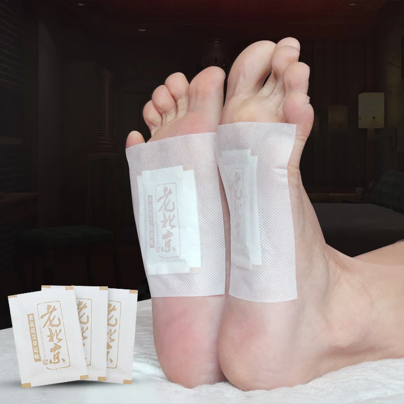 Naturally Chinese Regulate Sleep Herbal Detox Foot Warmer Patch