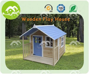 NEW 2016 Kids Wooden Cubby House Outdoor Playhouse With Windows Verandah
