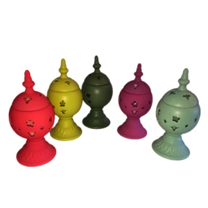 New Arrival Luxury Arabic Custom Wholesale Colorful Ceramic Incense Burner