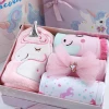 New Arrival Luxury Newborn Infant Gift Set Clothes With Unicorn Swaddle