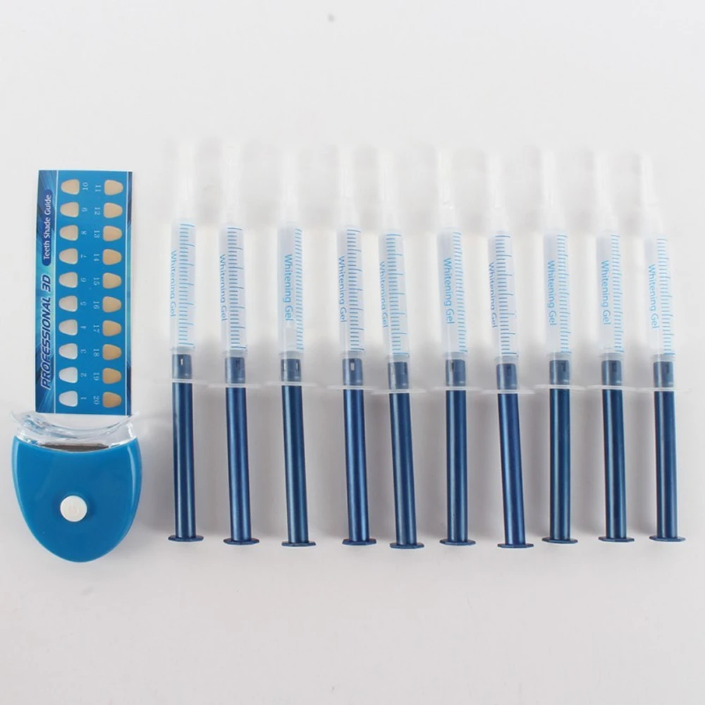 New Dental Equipment Teeth Whitening 44% Peroxide Dental Bleaching System Oral Gel Kit Tooth Whitener
