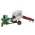 Import New design corn silage round baler for sale silage bale packing machine from China