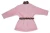 Import New design high quality baby winter pink style kids binding coat baby girls turn-down collar coat with a pocket from China