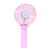 Import New Foldable Hand Fans Battery Operated Rechargeable Handheld Electric Hand Bar Desktop Fan USB Gadgets from China