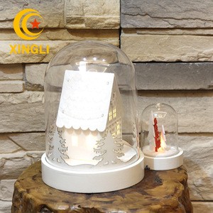 New home collection LED Lights decorative glass dome light crafts