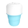 New ice cream design mini fordable humidifier 3 in 1 portable and adjustable humidifier with led for car, home and office