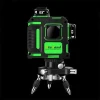 New product 360 degrees cross 515nm green laser level