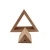 Import New product bamboo triangle wall hanging modern home decoration pieces from China