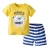 Import New style baby boy summer boutique animal 100% cotton clothes/clothing sets/outfits from China