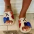 Import New style design Sandals Footwear Ladies Sandal Shoe Flat Slipper fur slides women clogs from China